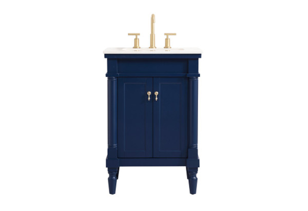 Elegant Lighting - VF13024BL - Vanity Sink Set - Lexington - blue