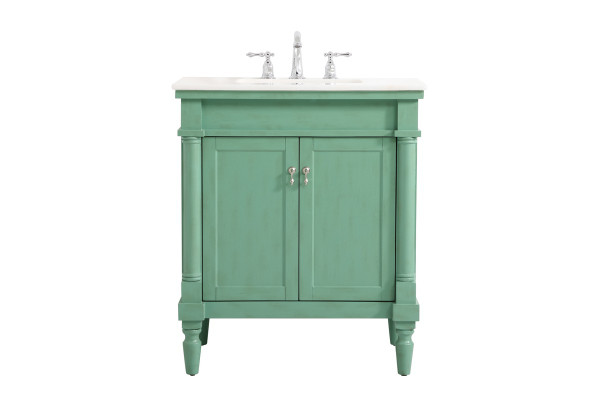 Elegant Lighting - VF13030VM - Vanity Sink Set - Lexington - vintage mint