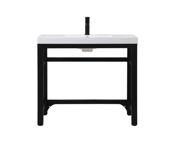 Elegant Lighting - VF14536BK - Bathroom Vanity - Raya - Black