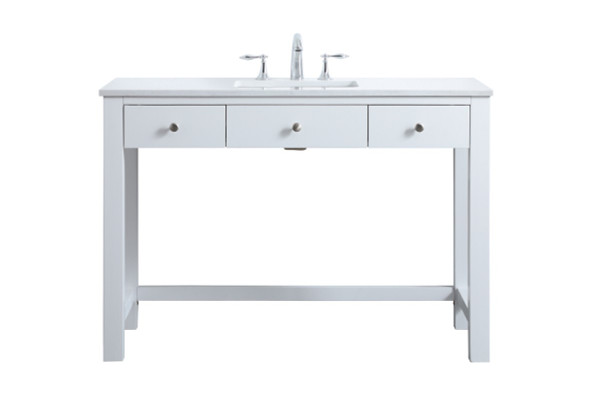 Elegant Lighting - VF14848WH - Bathroom Vanity - Hudson - White