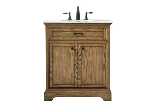 Elegant Lighting - VF15030DW - Single Bathroom Vanity - Americana - driftwood