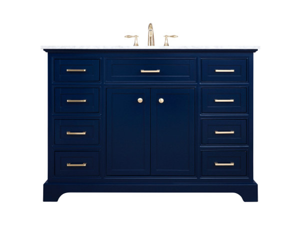 Elegant Lighting - VF15048BL - Bathroom Vanity Set - Americana - Blue