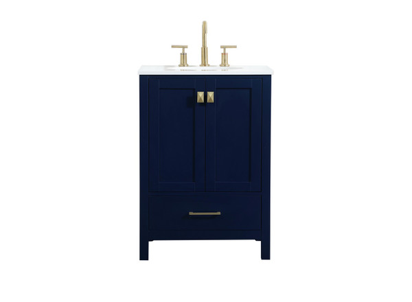 Elegant Lighting - VF18824BL - Vanity Sink Set - Irene - blue