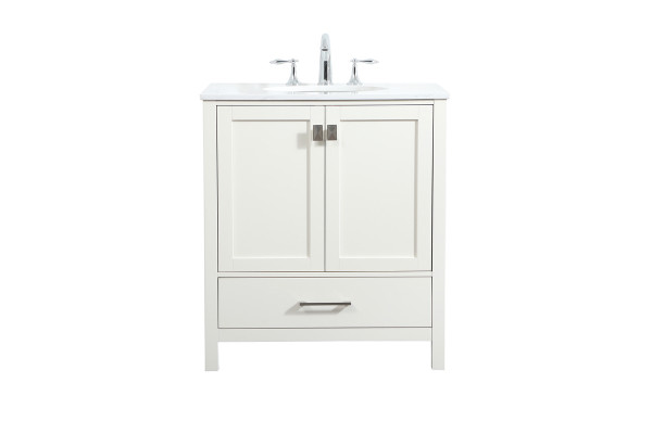 Elegant Lighting - VF18830WH - Vanity Sink Set - Irene - white