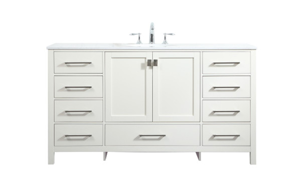 Elegant Lighting - VF18860WH - Vanity Sink Set - Irene - white