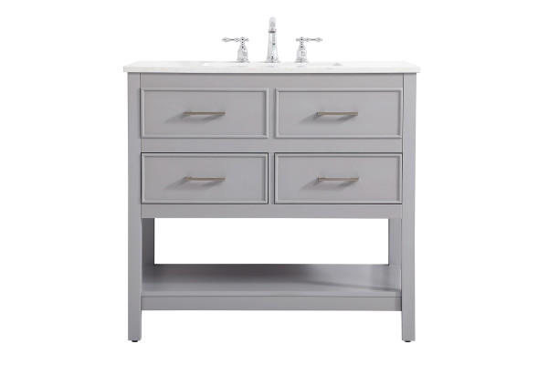 Elegant Lighting - VF19036GR - Vanity Sink Set - Sinclaire - gray