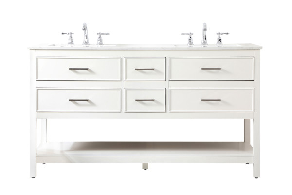 Elegant Lighting - VF19060DWH - Vanity Sink Set - Sinclaire - white