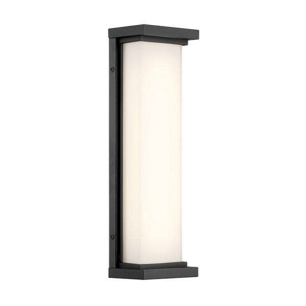 George Kovacs - P5561-066-L - LED Outdoor Wall Mount - Caption - Sand Coal Black
