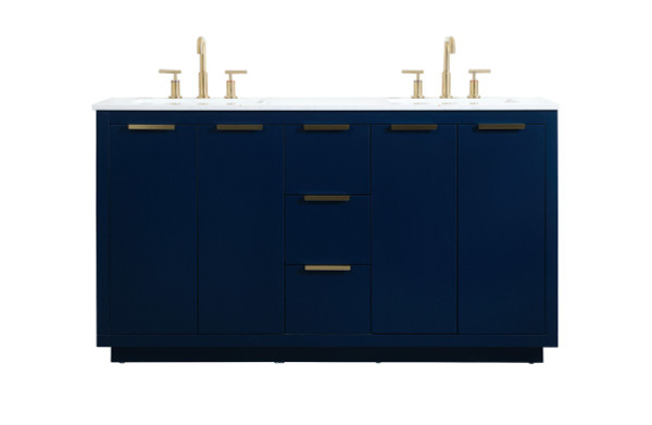 Elegant Lighting - VF19460DBL - Vanity Sink Set - Blake - Blue
