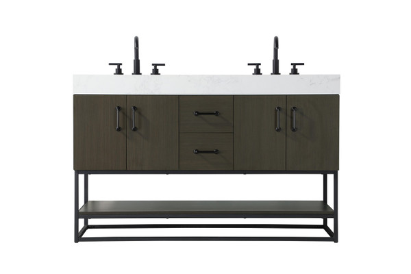 Elegant Lighting - VF29254DMMB - Bathroom Vanity - Caroline - Mocha Brown
