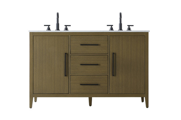 Elegant Lighting - VF29354DMCB - Bathroom Vanity - Millie - Chestnut Brown