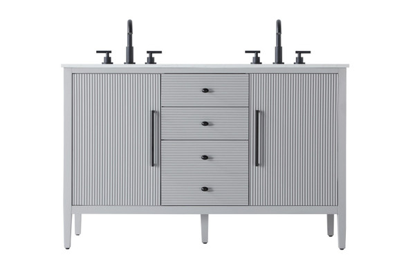 Elegant Lighting - VF29654DGR - Bathroom Vanity - Blakely - Grey