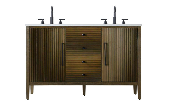 Elegant Lighting - VF29654DHO - Bathroom Vanity - Blakely - Hazel Oak