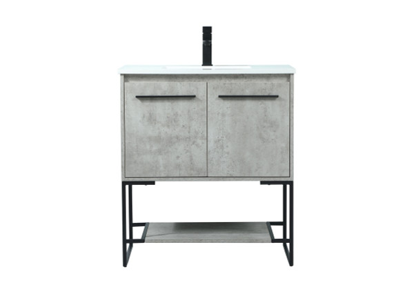 Elegant Lighting - VF42530MCG - Vanity Sink Set - Sloane - Concrete Grey