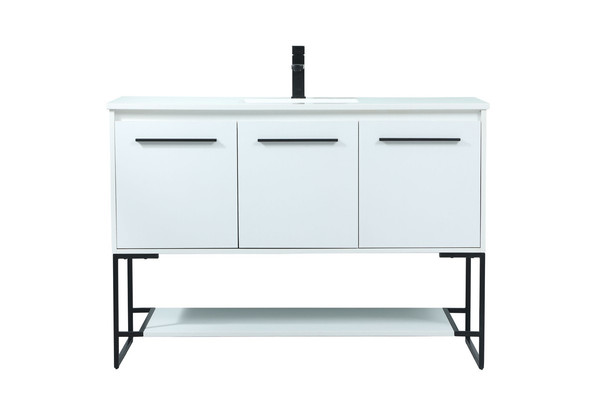Elegant Lighting - VF42548MWH - Vanity Sink Set - Sloane - White