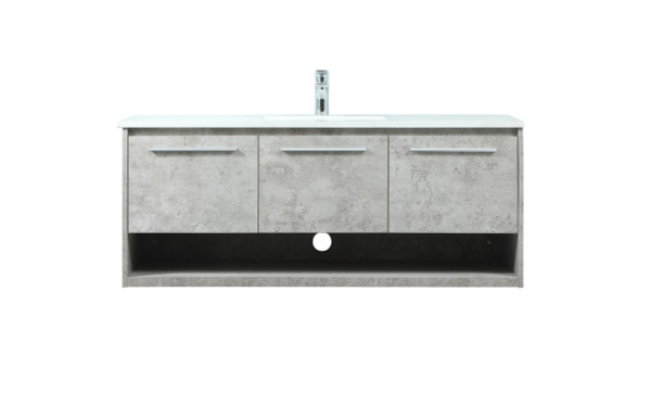 Elegant Lighting - VF43548MCG - Vanity Sink Set - Roman - Concrete Grey