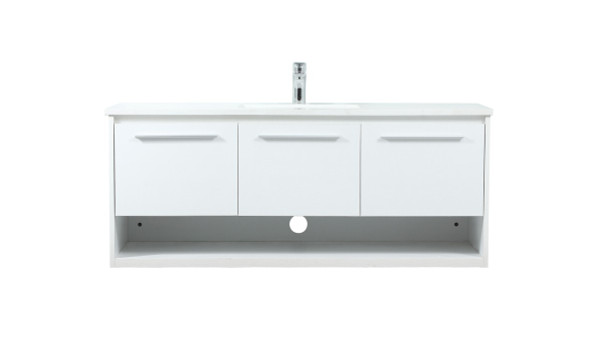 Elegant Lighting - VF43548MWH - Vanity Sink Set - Roman - White