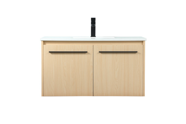 Elegant Lighting - VF44536MMP - Single Bathroom Vanity - Penn - Maple