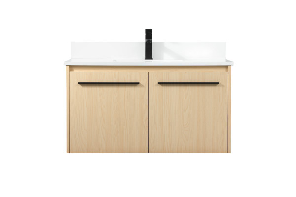 Elegant Lighting - VF44536MMP-BS - Single Bathroom Vanity - Penn - Maple