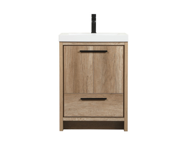 Elegant Lighting - VF46024NT - Single Bathroom Vanity - Wyatt - natural oak
