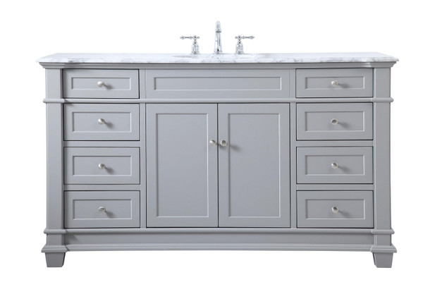 Elegant Lighting - VF50060GR - Bathroom Vanity Set - Wesley - Grey