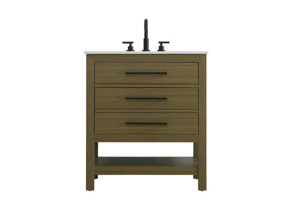 Elegant Lighting - VF60530MCB - Bathroom Vanity - Karson - Chestnut Brown
