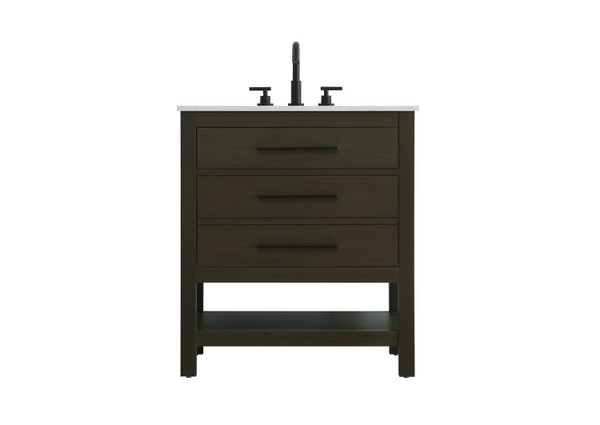 Elegant Lighting - VF60530MMB - Bathroom Vanity - Karson - Mocha Brown