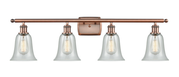 Innovations - 516-4W-AC-G2812 - Four Light Bath Vanity - Ballston - Antique Copper