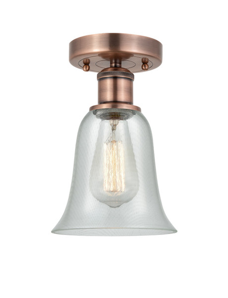 Innovations - 616-1F-AC-G2812 - One Light Flush Mount - Edison - Antique Copper