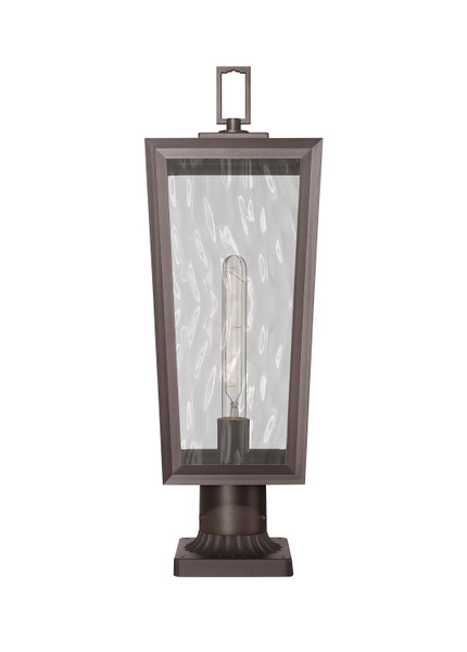 Innovations - 9952-1PLT-BZ-23-WG - One Light Outdoor Post Lantern - Madison - Bronze