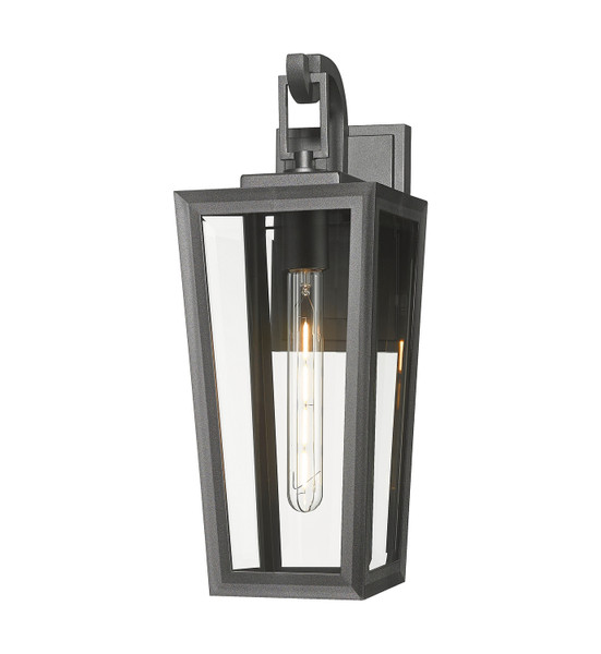 Innovations - 9952-1W-BK-17-CL - One Light Wall Sconce - Madison - Matte Black