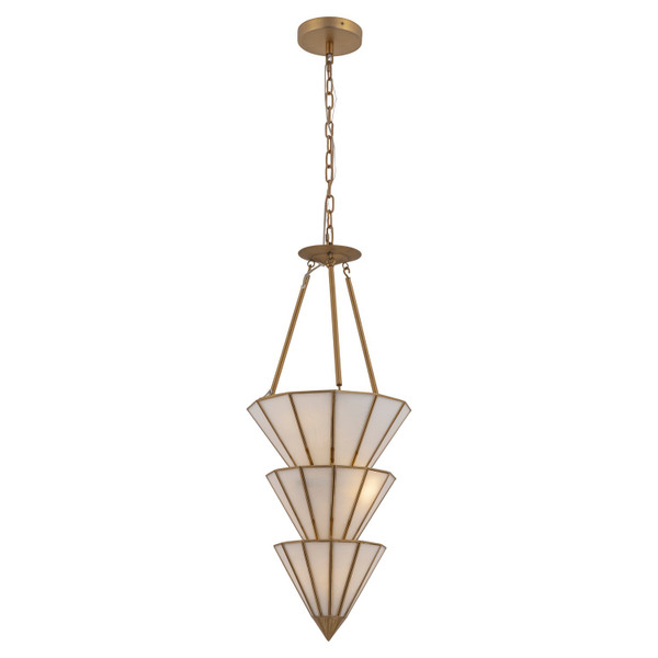 Metropolitan - N5625-732 - Five Light Pendant - Jaxen - Legacy Brass