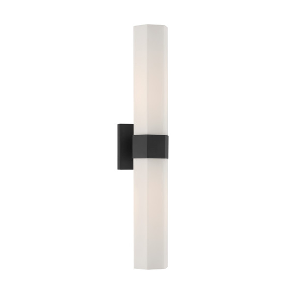 Minka-Lavery - 12122-899 - Two Light Bath Bar - Delgada - Dark Matte Black