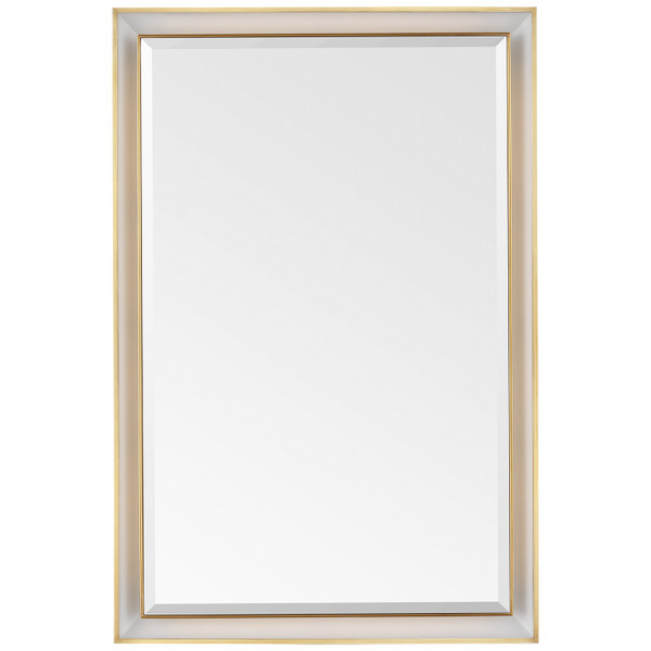 Visual Comfort Signature - TOB 2965HAB - LED Mirror - Tricia - Hand-Rubbed Antique Brass