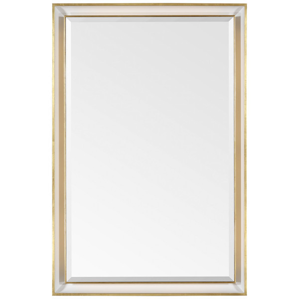 Visual Comfort Signature - TOB 2965MI/G - LED Mirror - Tricia - Modern Iron and Gild