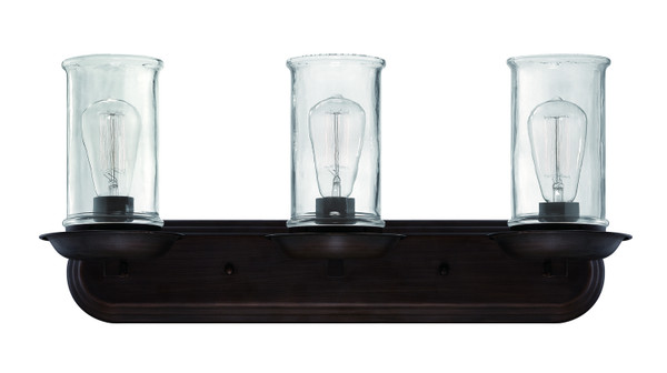 Craftmade - 36103-ABZ - Three Light Vanity - Thornton - Aged Bronze Brushed