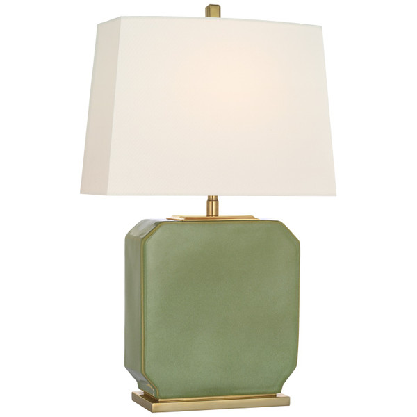 Visual Comfort Signature - TOB 3617SKG-L - LED Table Lamp - Monique - Silk Green