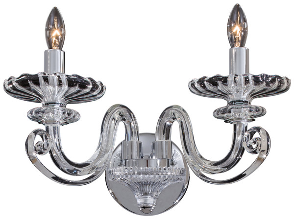 Metropolitan - N9162 - Two Light Wall Sconce - Metropolitan Family - Chrome