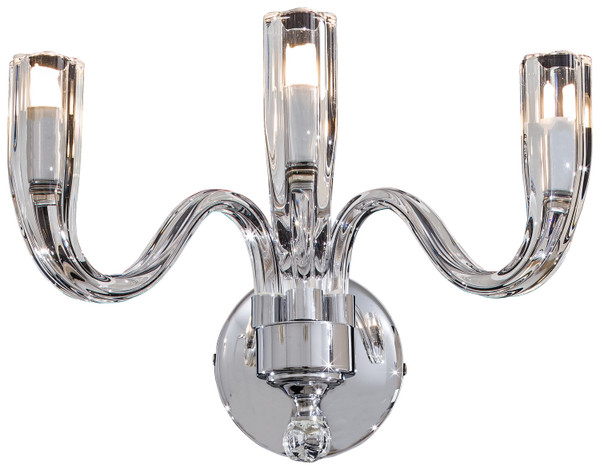 Metropolitan - N9183 - Three Light Wall Sconce - Metropolitan Family - Chrome