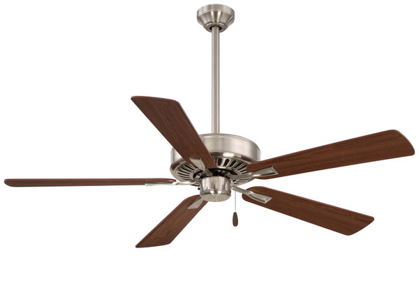 manufacturer_finish:Brushed Nickel With Dark Walnut Blades/Reversible Medium Maple/Dark Walnut|blade_span:52``|color_temperature:3000K|fan_control:Remote Wall