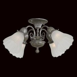 Minka Aire - K9327-AI - Four Light Fan Light Kit - Light Kit - Aged Iron
