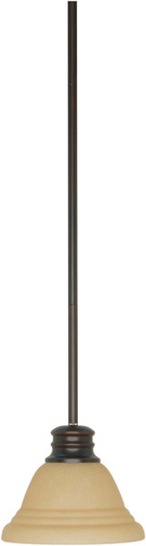 Nuvo Lighting - 60-1277 - One Light Mini Pendant - Empire - Mahogany Bronze