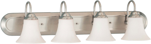 Nuvo Lighting - 60-1835 - Four Light Vanity - Dupont - Brushed Nickel