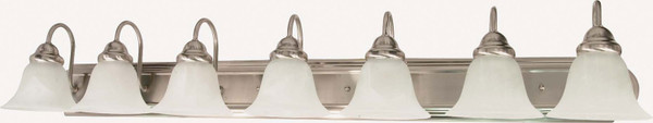 Nuvo Lighting - 60-291 - Seven Light Vanity - Ballerina - Brushed Nickel