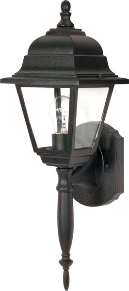 Nuvo Lighting - 60-3455 - One Light Wall Lantern - Briton - Textured Black