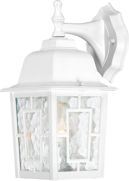 Nuvo Lighting - 60-3484 - One Light Wall Lantern - Banyan - White
