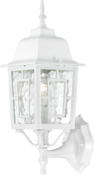 Nuvo Lighting - 60-3487 - One Light Wall Lantern - Banyan - White