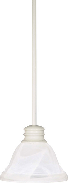 Nuvo Lighting - 60-368 - One Light Mini Pendant - Empire - Textured White