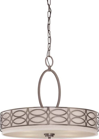 Nuvo Lighting - 60-4726 - Four Light Pendant - Harlow - Hazel Bronze