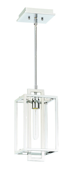 Craftmade - 41591-CH - One Light Mini Pendant - Cubic - Chrome